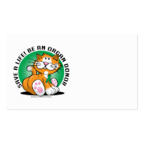 Organ Donor Cat business cards by fightcancertees Organ Donor Cat business cards