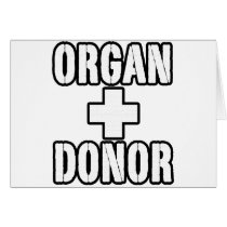 ORGAN+DONOR-DR GREETING CARDS
