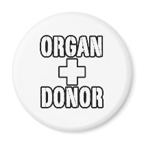 ORGAN+DONOR-DR FRIDGE MAGNETS