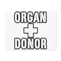 ORGAN+DONOR-DR POSTCARDS