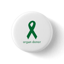Organ Donor Ribbon buttons by Ladiebug Organ Donor Ribbon buttons