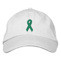 Organ Donor Ribbon embroidered hats