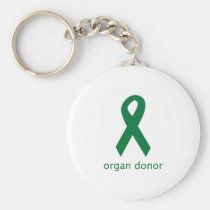 Organ Donor Ribbon keychains