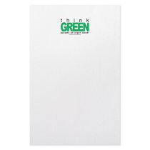 Organ Donor THINK Green stationery by fightcancertees Organ Donor THINK Green stationery