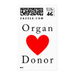 Organ Donor tshirt Postage