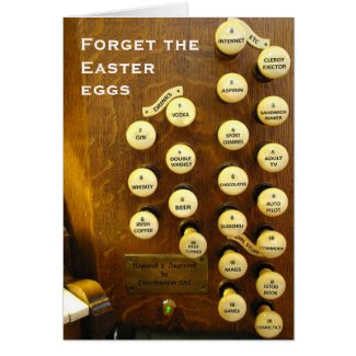 Organ Easter card
