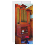 Organ in Church Custom Rack Cards