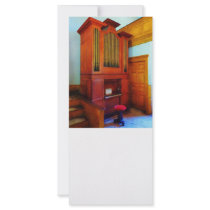 Organ in Church Rack Card Template