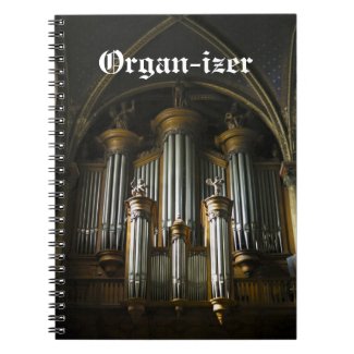 Organ-izer notebook