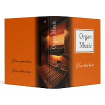 Organ music ring binder - Avery 1 inch