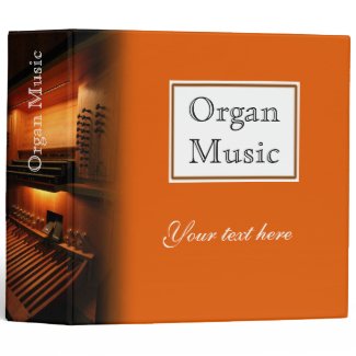 Organ music ring binder - Avery signature 2"
