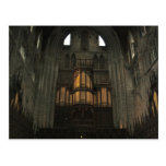 Organ Pipes in Ripon Cathedral England Post Card