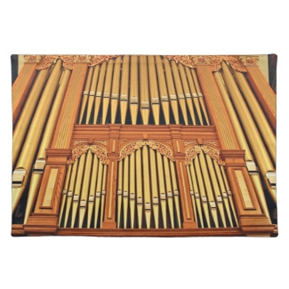 Organ pipes placemats