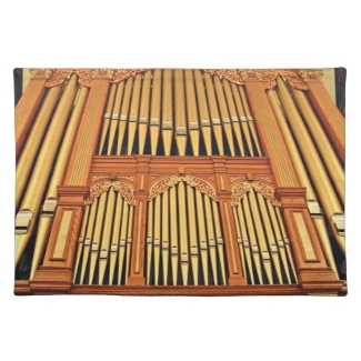 Organ pipes placemats