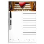 Organ whiteboard dry erase boards