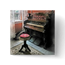 Organ With Petit Point Stool buttons
