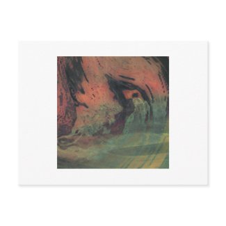 Organi Abstract 1185 postcard
