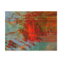 Organic abstrac #1472 postcards