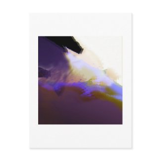 Organic Abstract 1003 postcard