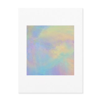 Organic Abstract 1031 postcard