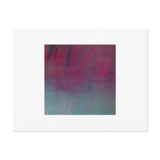 Organic Abstract 1079 postcard