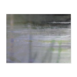 Organic abstract #1451 postcard