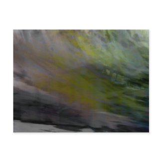 Organic Abstract #1455 postcard