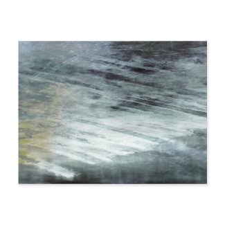 Organic abstract #1480 postcard