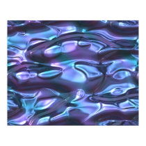 Organic Art Molten Metal Sheet Twisted Blue posters by CVADRAT Organic Art Molten Metal Sheet Twisted Blue posters