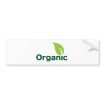 organic bumper stickers by shirtster organic bumper stickers