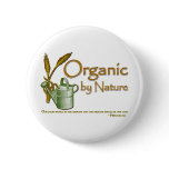 Organic by Nature Pinback Button