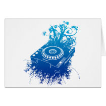 Organic CDJ-1000 Greeting Card