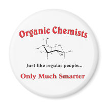 Organic Chemists just like regular people Magnets
