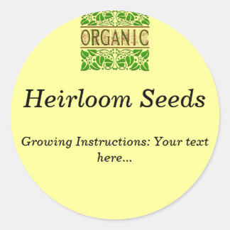 Seed Packet Stickers | Zazzle