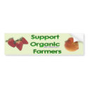 Organic Farmers bumper stickers by bumper2bumper Organic Farmers bumper stickers