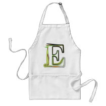 Organic Font illustration Aprons