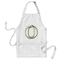 Organic Font illustration Apron