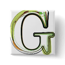 Organic Font illustration Buttons