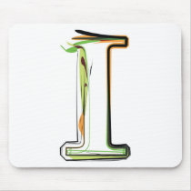 Organic Font illustration Mousepad