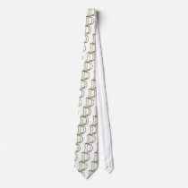 Organic Font illustration Neckwear