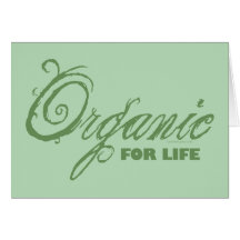 Organic for Life Greeting Cards