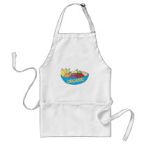 organic fruit bowl apron