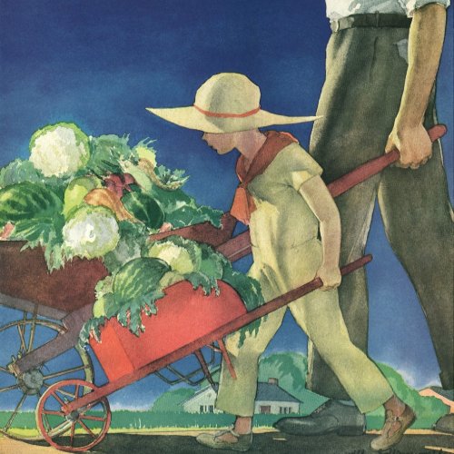 Organic Gardening print