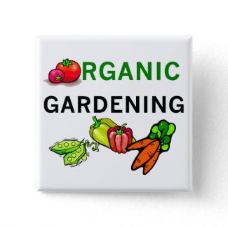 Organic Gardening T-shirts and Gifts button