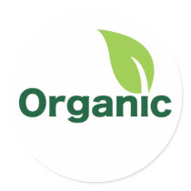 organic leaf small sticker by shirtster organic leaf small sticker
