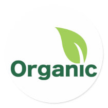 Organic leaf stickers