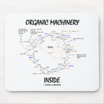 Organic Machinery Inside (Krebs Cycle) Mousepads