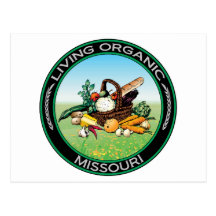 Organic Missouri Postcard