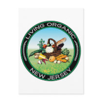 Organic New Jersey postcards