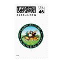 Organic North Dakota postage